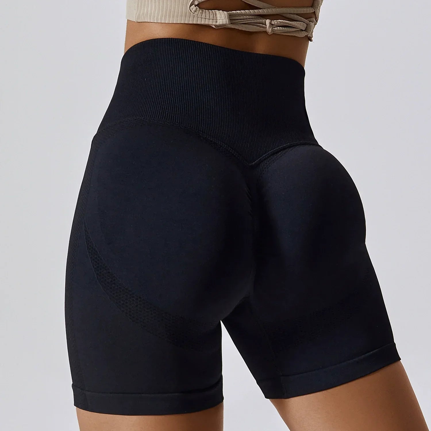 High Waist Slimming Fitness Shorts