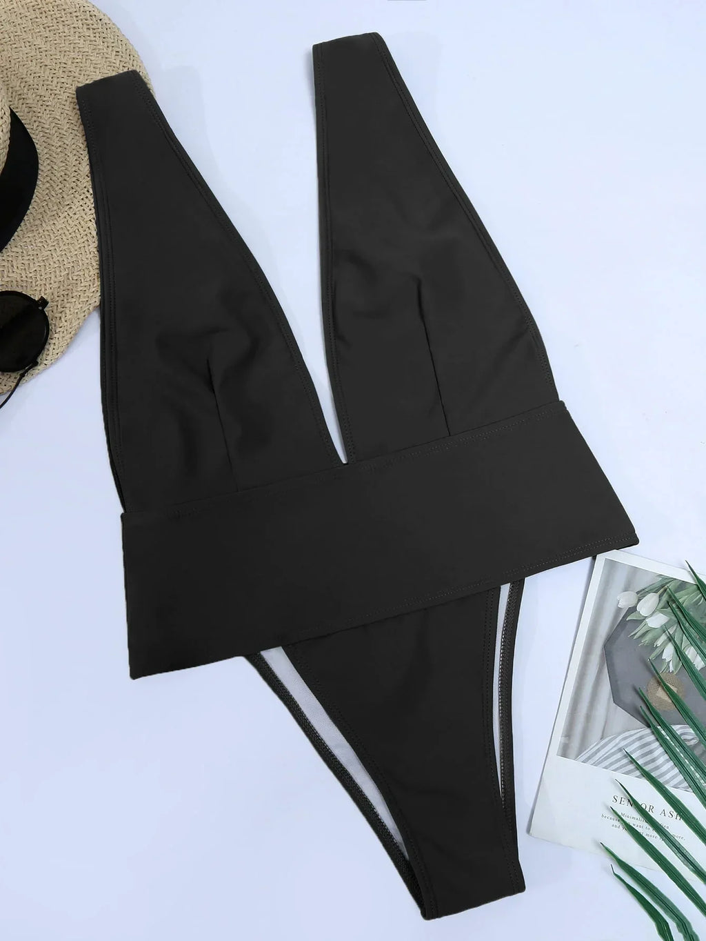 Laurie Low-Cut Swimsuit