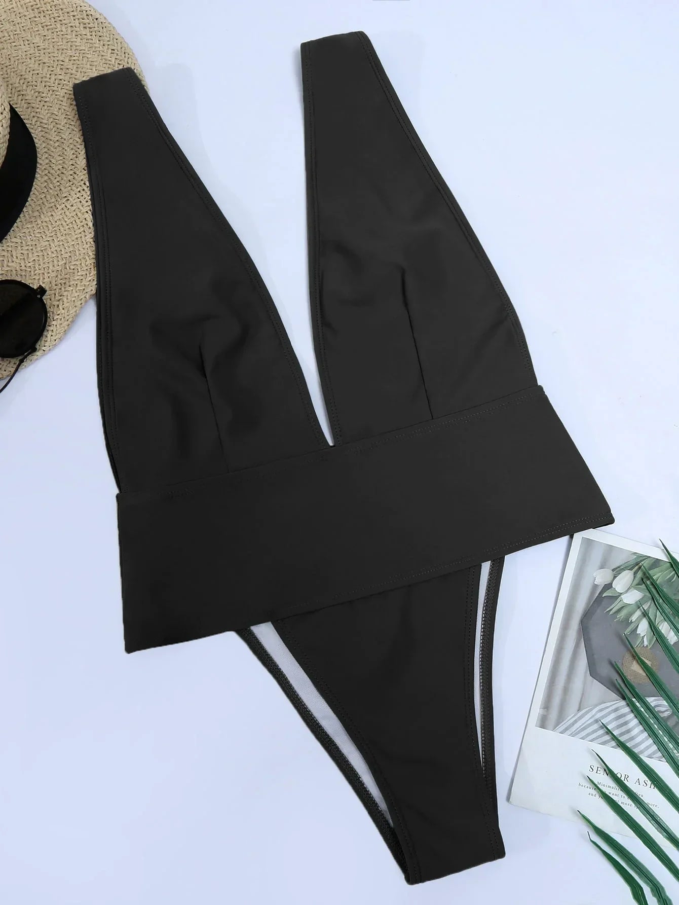 Laurie Low-Cut Swimsuit