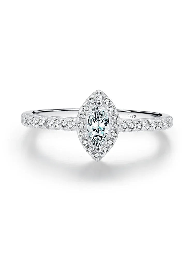 Micro-Inlaid Full Diamond Zircon Ring