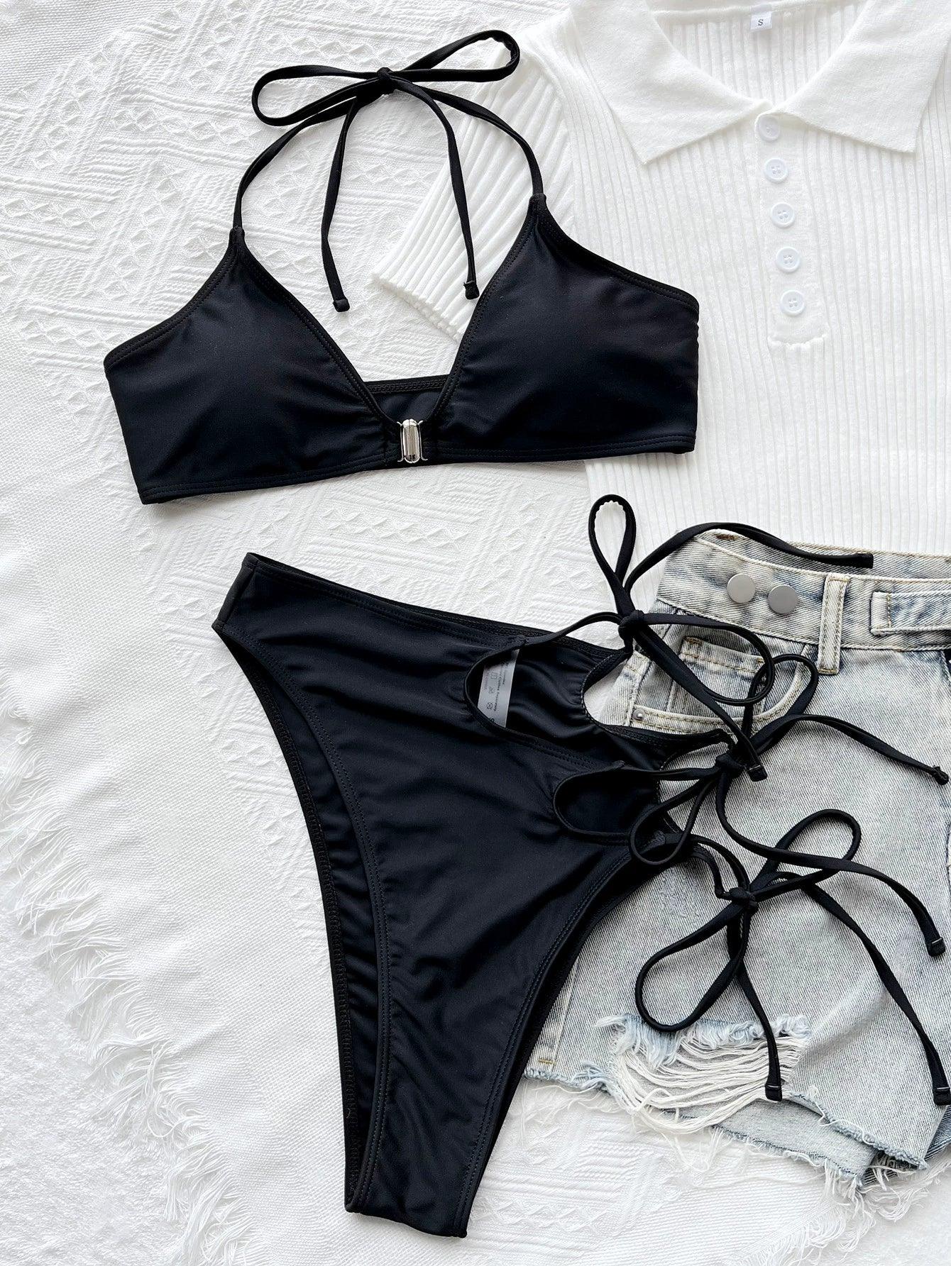 Trendy High Waist Sexy Bikini