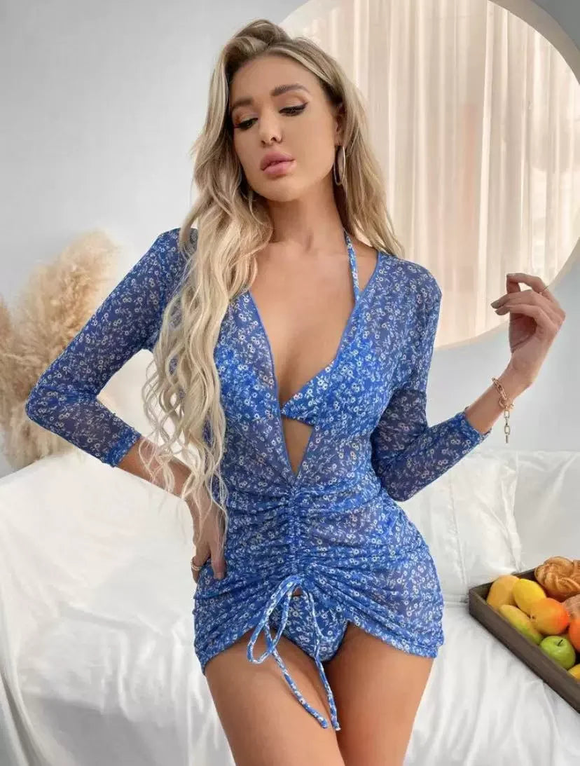 Monet Beach Dress & Bikini Set