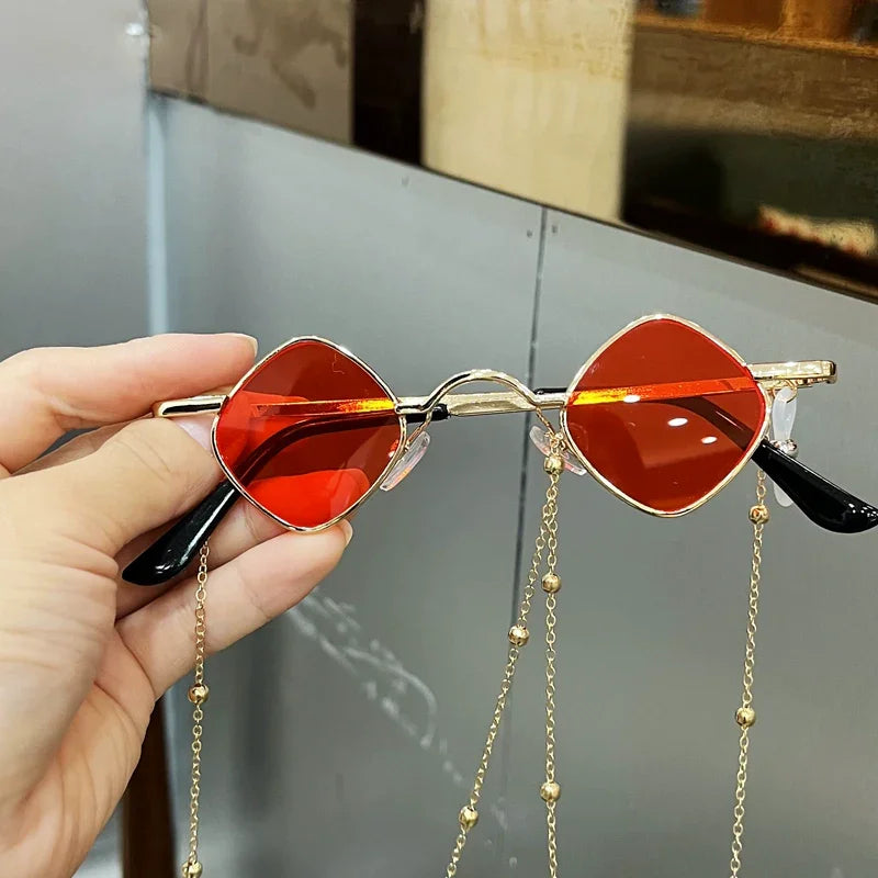 Small Chain Frame Sunglasses for Boys & Girls