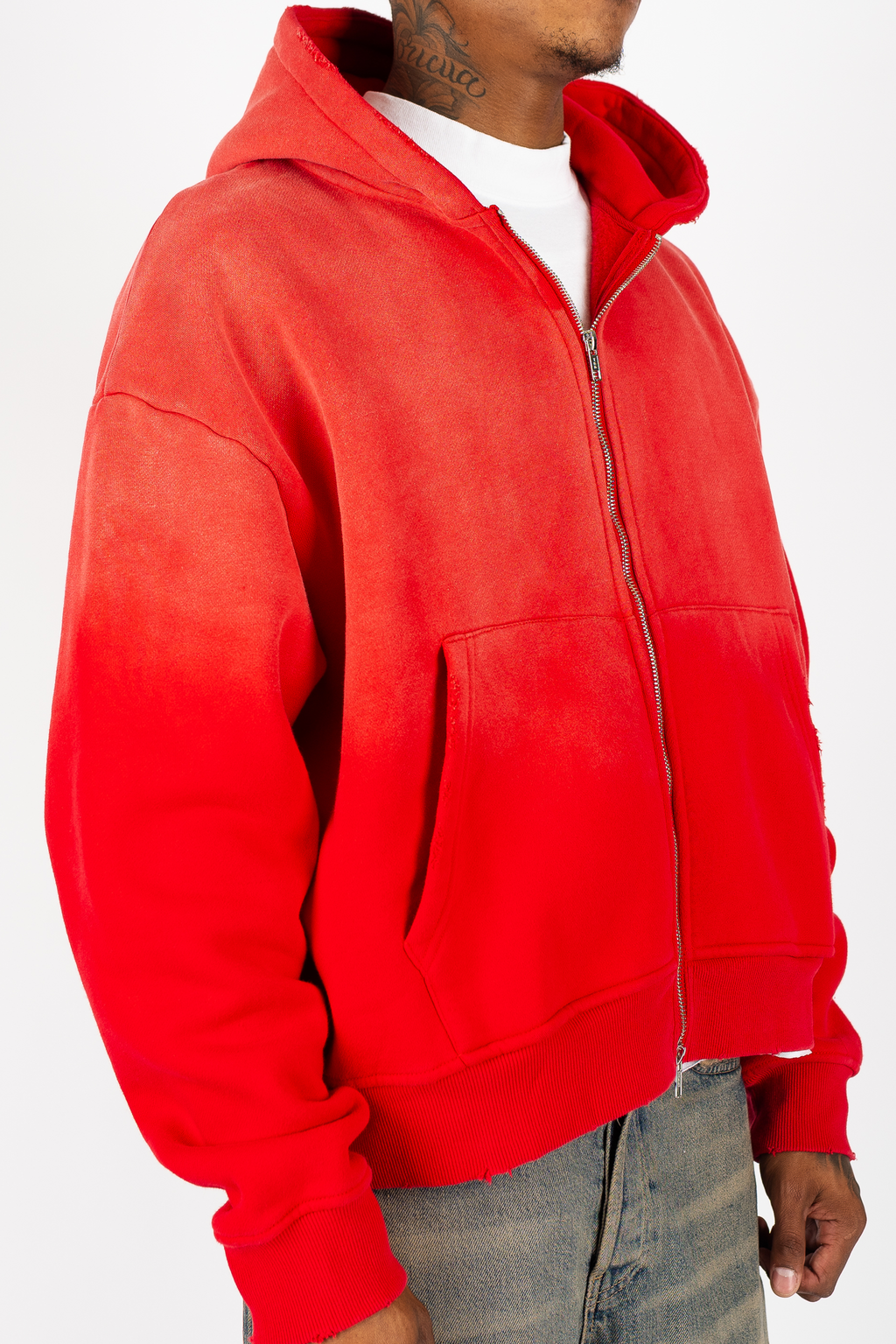 Weathered Zip Up