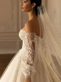 Pearls Bridal Veil Soft 1 Tier Beaded Wedding Veil for Bride Cathedral Length with Comb Wedding Accessories