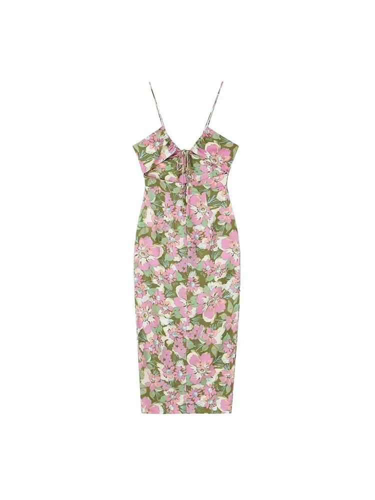 California Midi Beach Dress