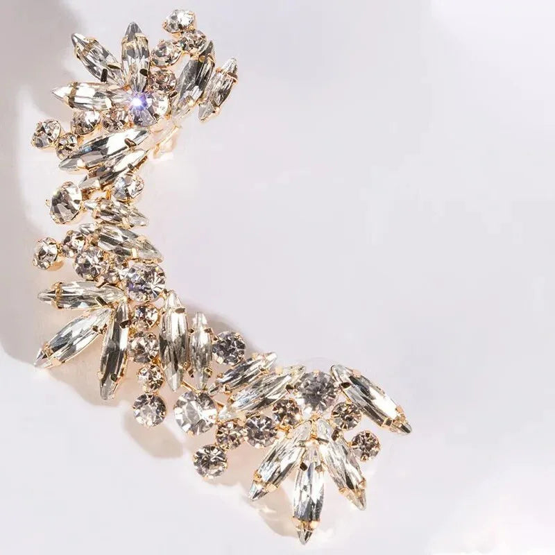 Crystal Jewelry Ear Cuff