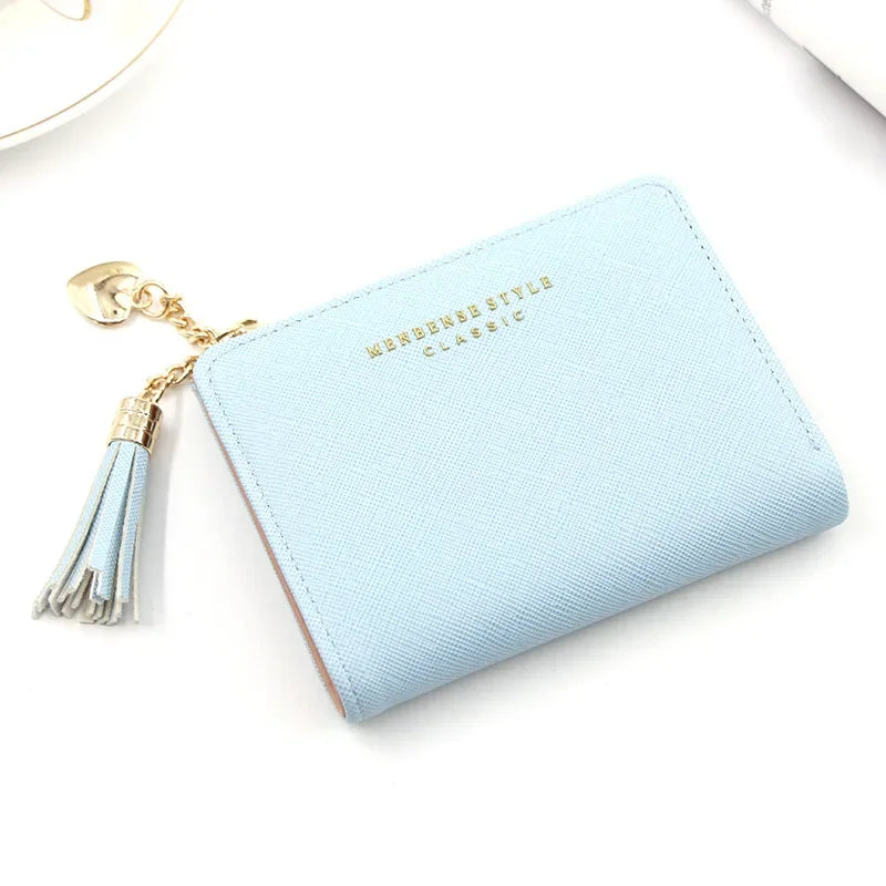 Women's Wallet Short Women Coin Purse Fashion Wallets For Woman Card Holder Small Ladies Wallet Female Hasp Mini Clutch For Girl