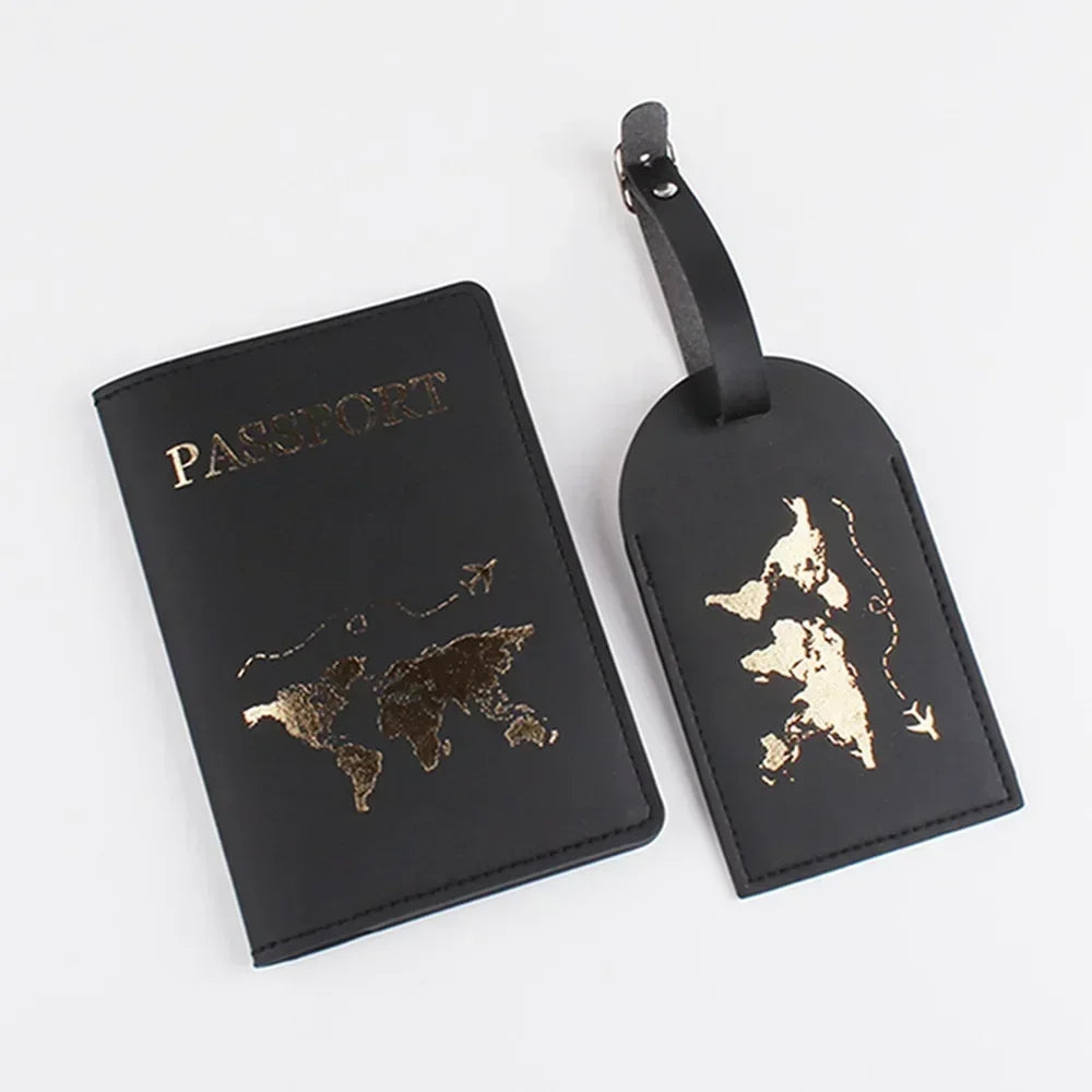 Traveling Accessories for Men/Women Waterproof Soft PU Leather Passport Cover  ID Bank Cards Holder Money Coin Organizer Pouch