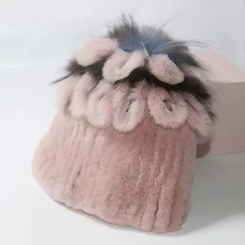 LUX Winter Rabbit Fur Hat