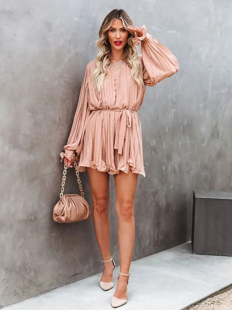 Daniella Summer Ruffle Mini Dress