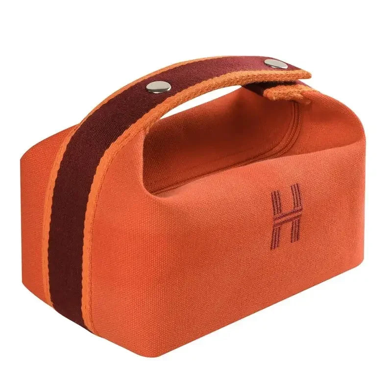 Harmony Canvas Makeup Bag