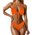 Sexy Micro Bikini Women  2023 New High Cut Swimsuit Summer Swimwear Solid Bathing Suits Beachwear Women Brazilian Push Up Bikini