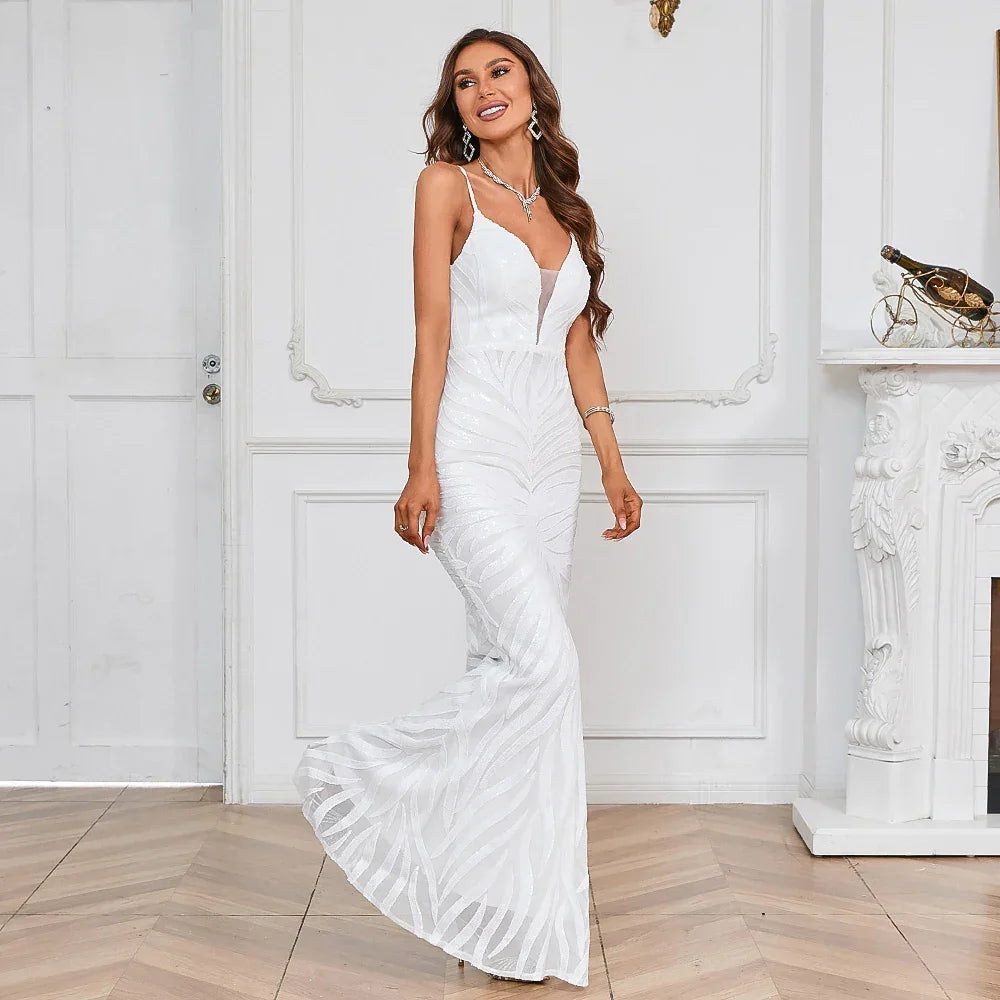Destiny Sequin Maxi Dress