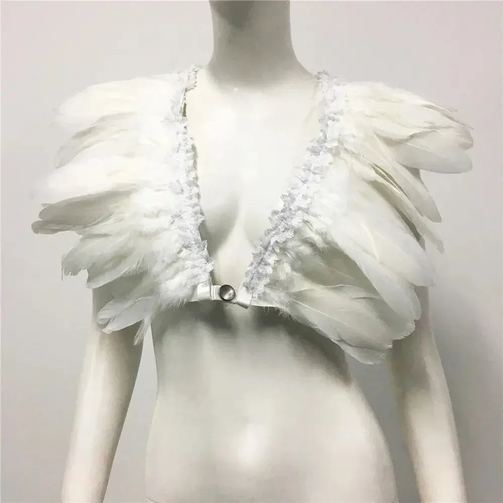 Music Festival LUX Feather Top