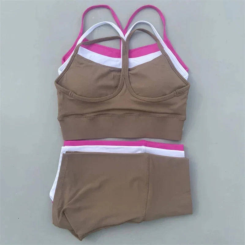 Lightweight Quick Dry Training Bra & Shorts Set