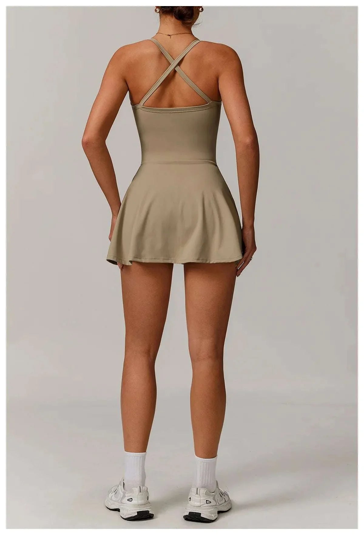 Tennis Crossback Push Up Dress