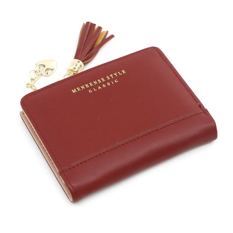 Women's Wallet Short Women Coin Purse Fashion Wallets For Woman Card Holder Small Ladies Wallet Female Hasp Mini Clutch For Girl