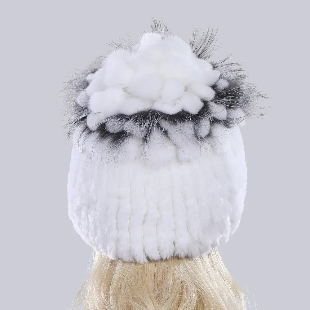 LUX Winter Rabbit Fur Hat