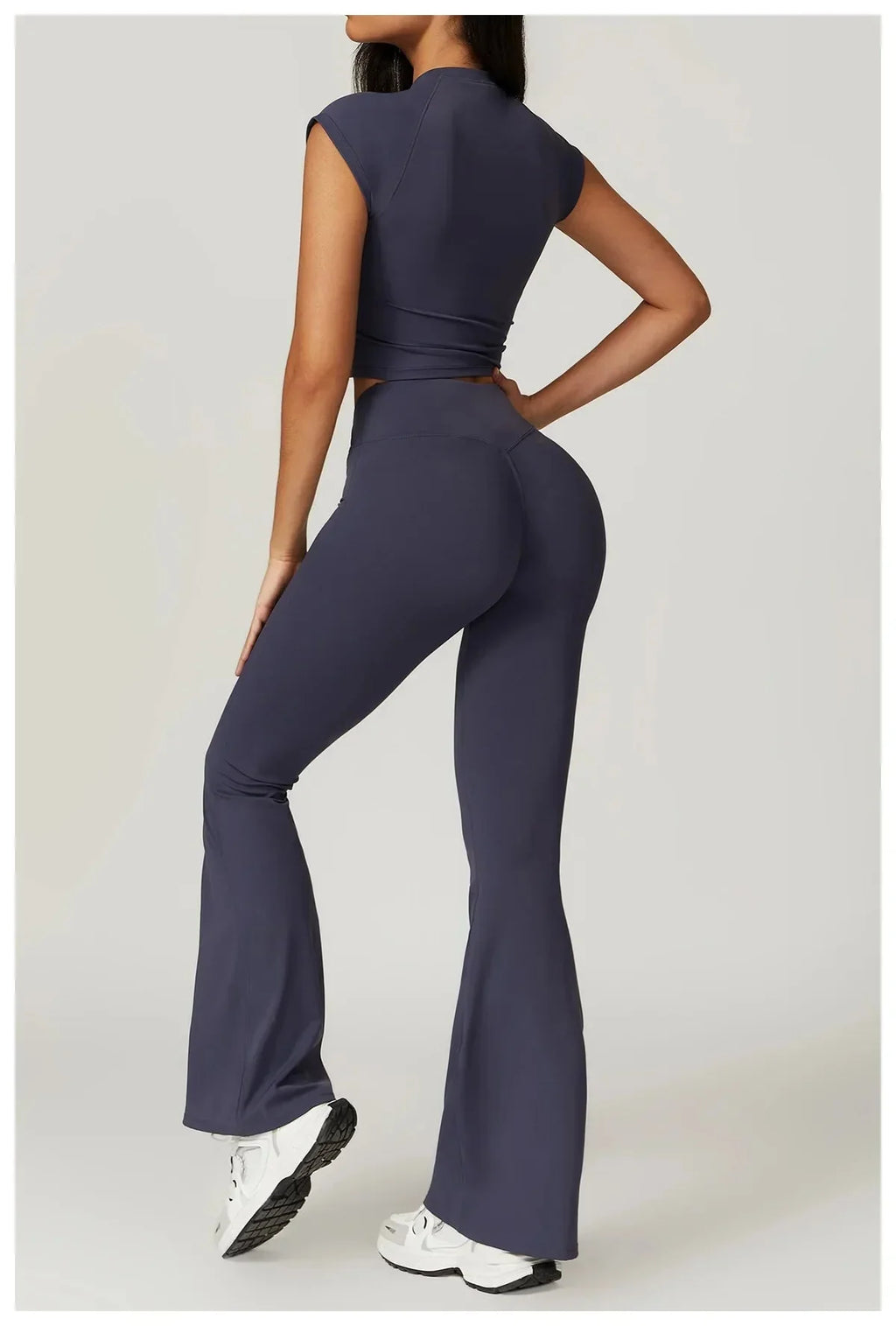 Women's Wide Leg High Waist Yoga Set