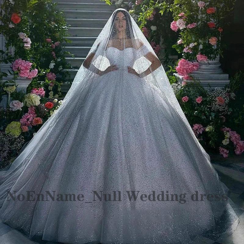 Princess Tulle Sweetheart Bridal Gown
