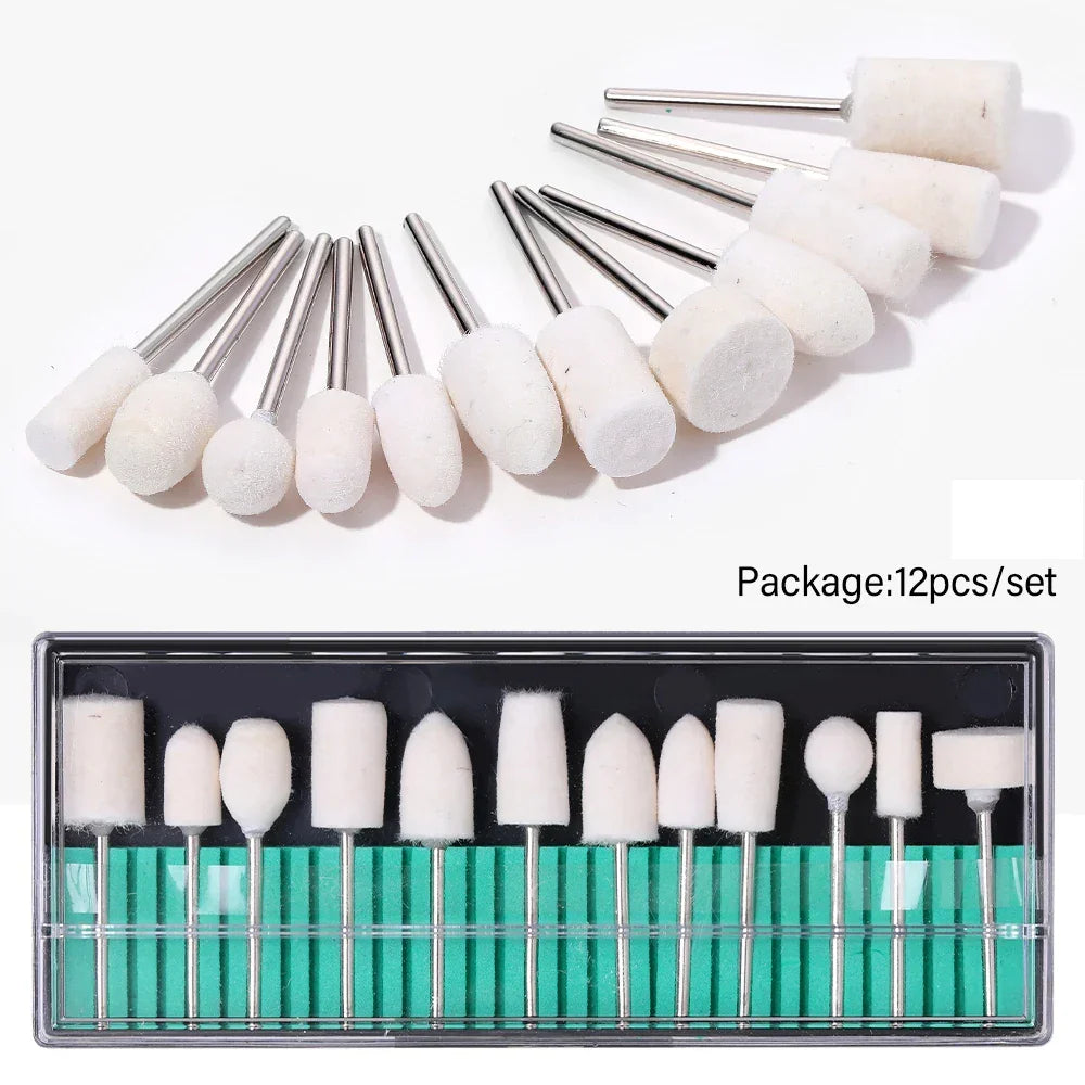 HALAIMAN Electric Nail Drill Machine Set Pedicure Grinding Equipment Mill For Manicure  Professional Strong Nail Polishing Tool