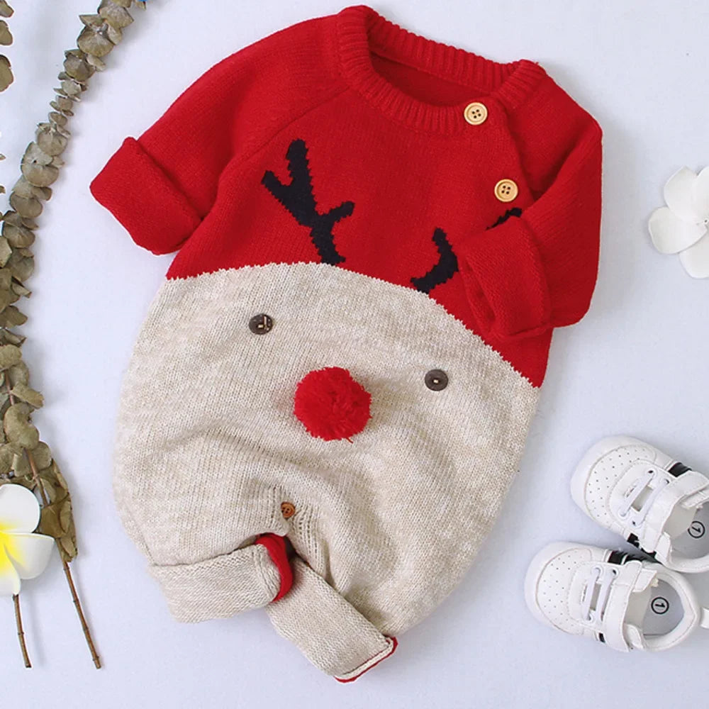 Kids Ugly Baby Christmas Sweater Family Matching Outfits For Holiday Party Knitted Pullover Fall Toddler Girl Boy Winter Clothes