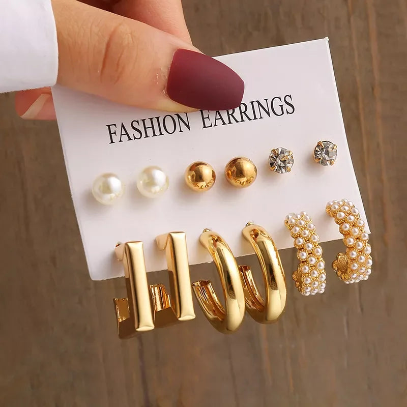 Vintage Dangle Earrings Set