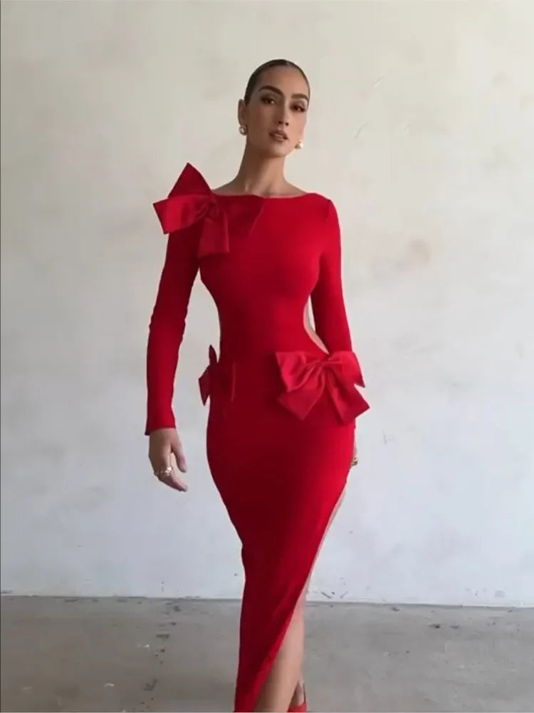 Cupid Backless Maxi Gown