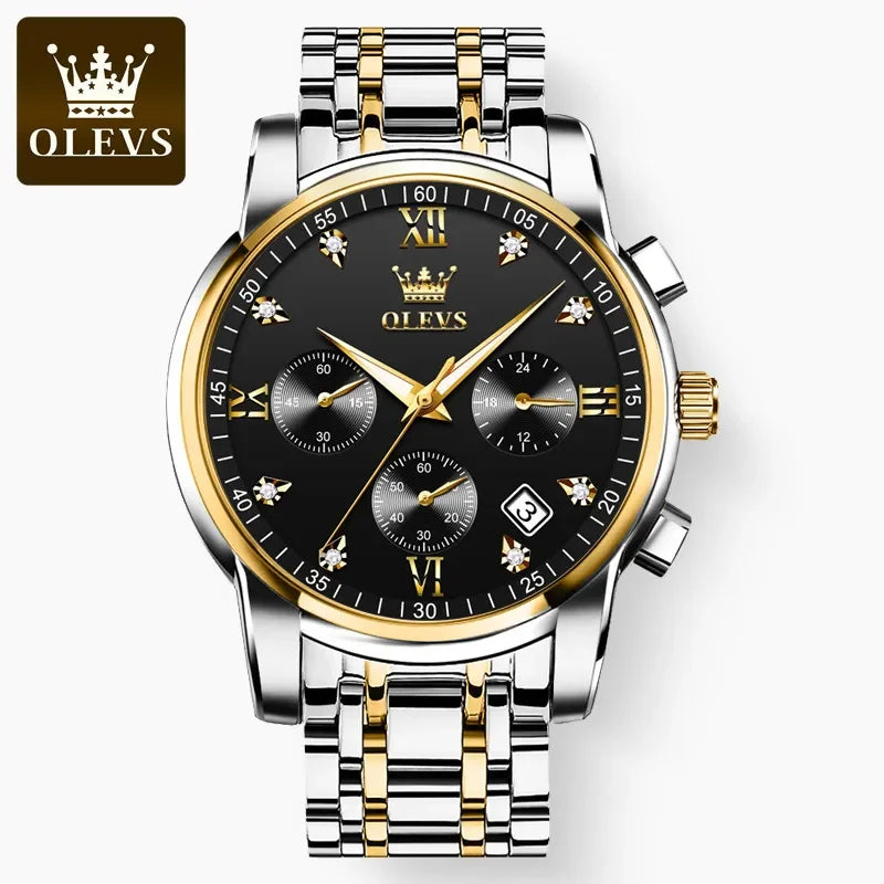 Chronograph Luminous Quartz Watch