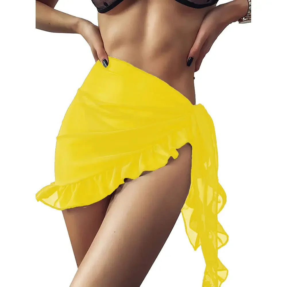 Chic Ruffle Sarong