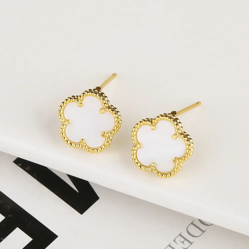 LUX Clover Earrings 18K Gold Plated