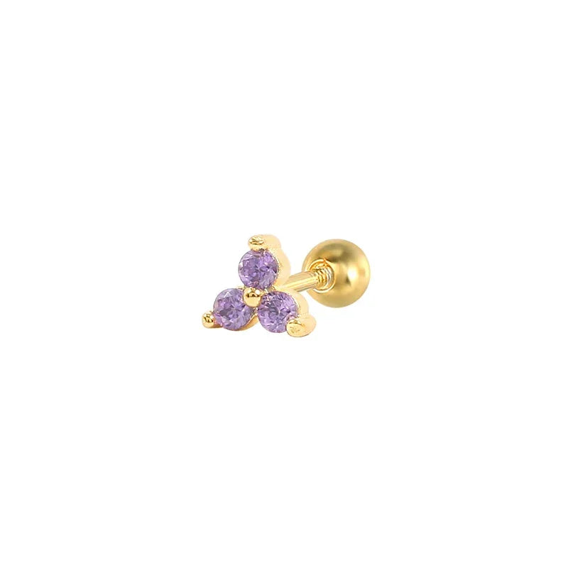 Moon Stud Earrings