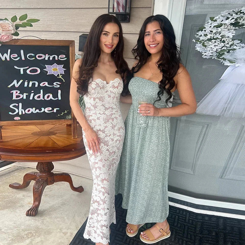 Monaco Lace Up Long Maxi Dress