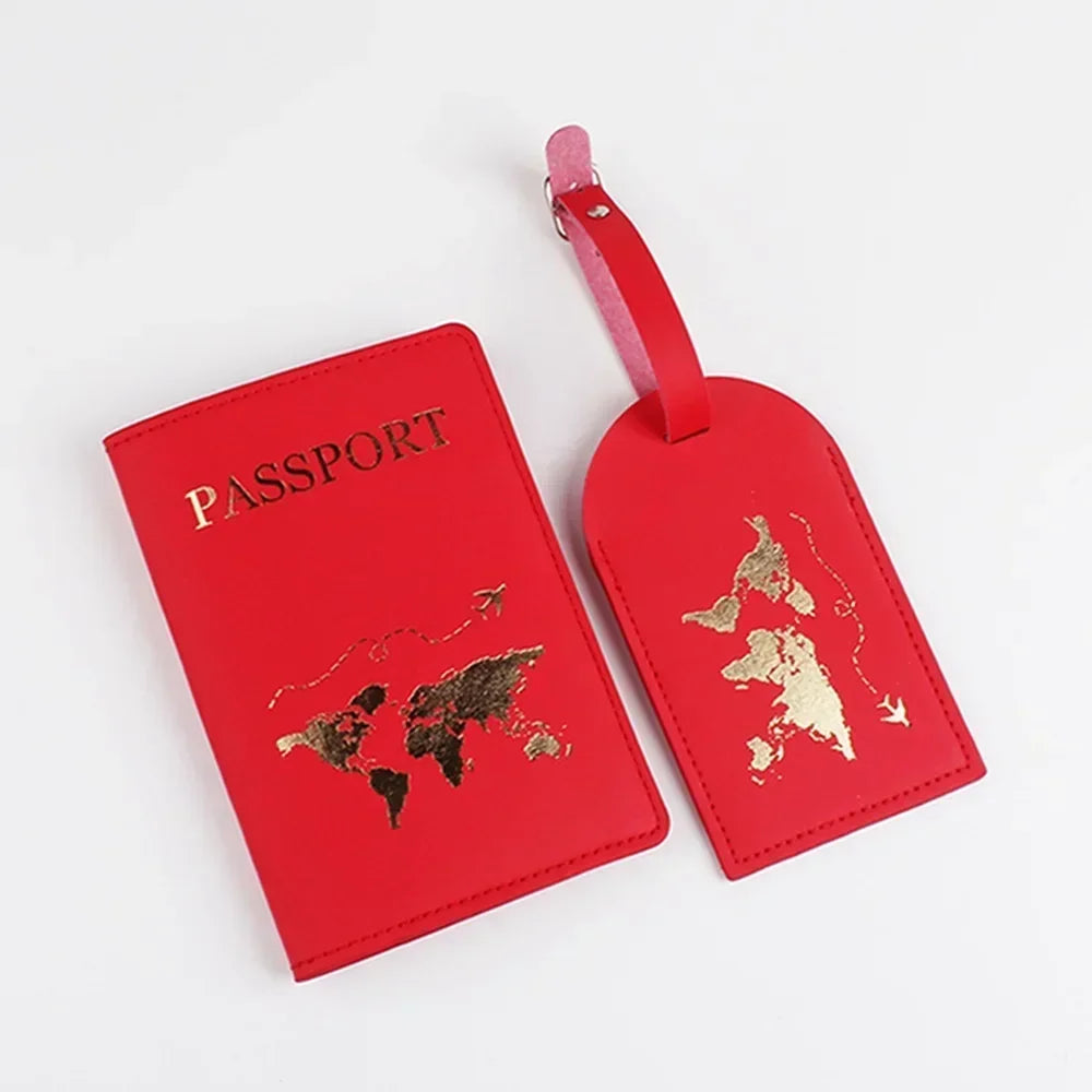 Traveling Accessories for Men/Women Waterproof Soft PU Leather Passport Cover  ID Bank Cards Holder Money Coin Organizer Pouch