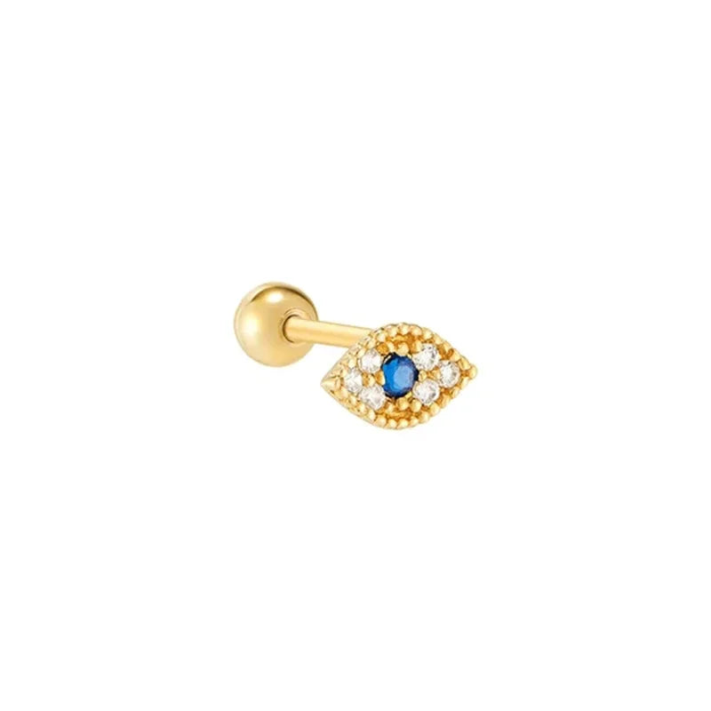 Moon Stud Earrings