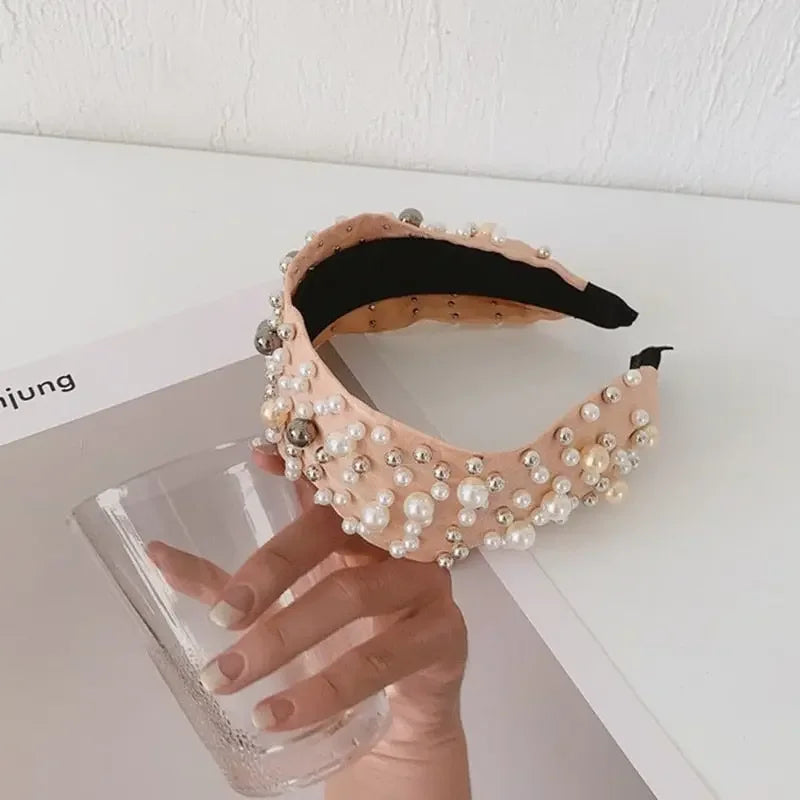 LUX Rhinestone Baroque Hairband