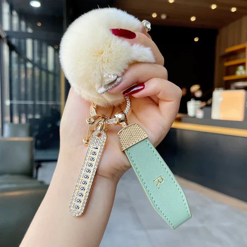LUX Fur Keychain