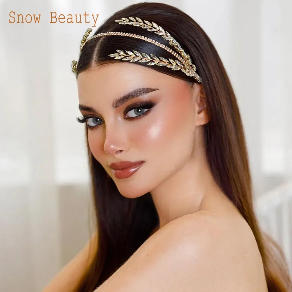 Luxury Rhinestone Bridal Headband