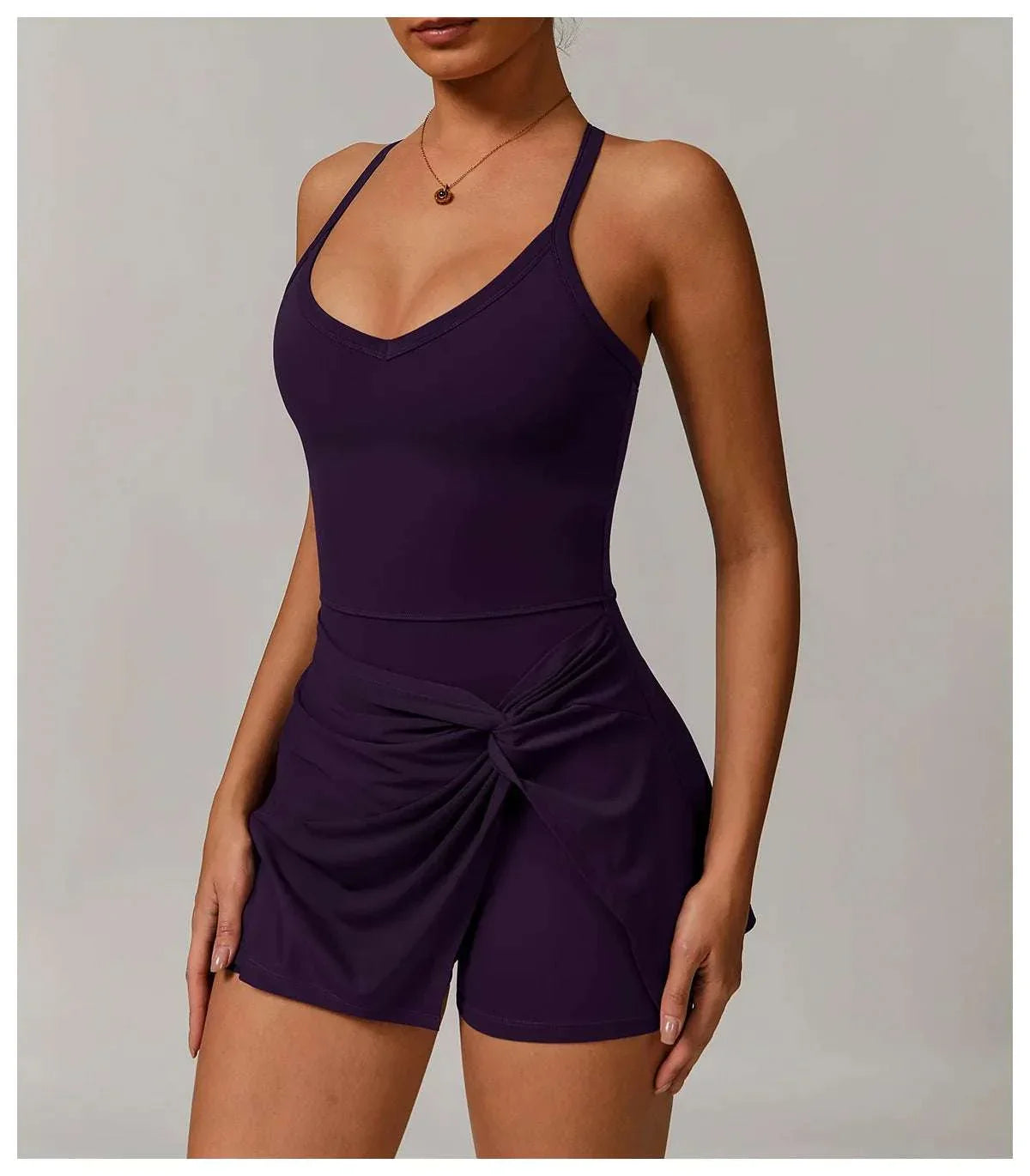Tennis Crossback Push Up Dress