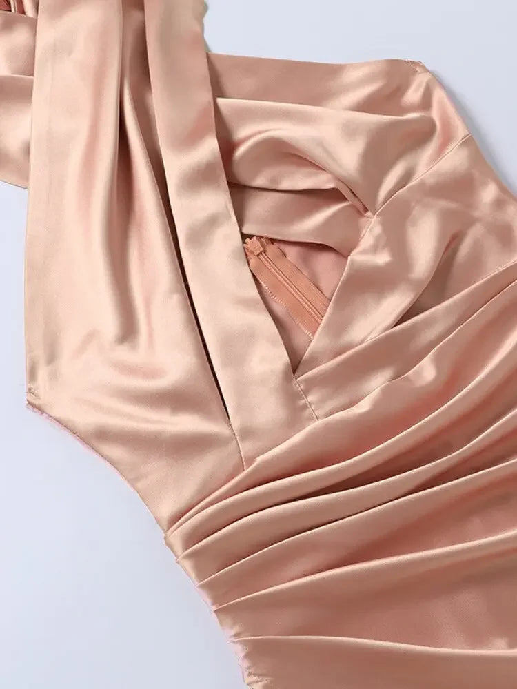 Kelsey Halter Bodycon Dress