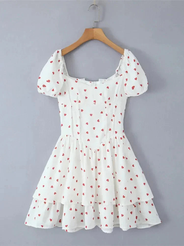 Jasmin Puff Sleeve Summer Dress
