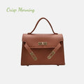 Small Bag Women's New Trend Handbag Single Shoulder Backpack Simple Texture Cross-Body Women's Bag"