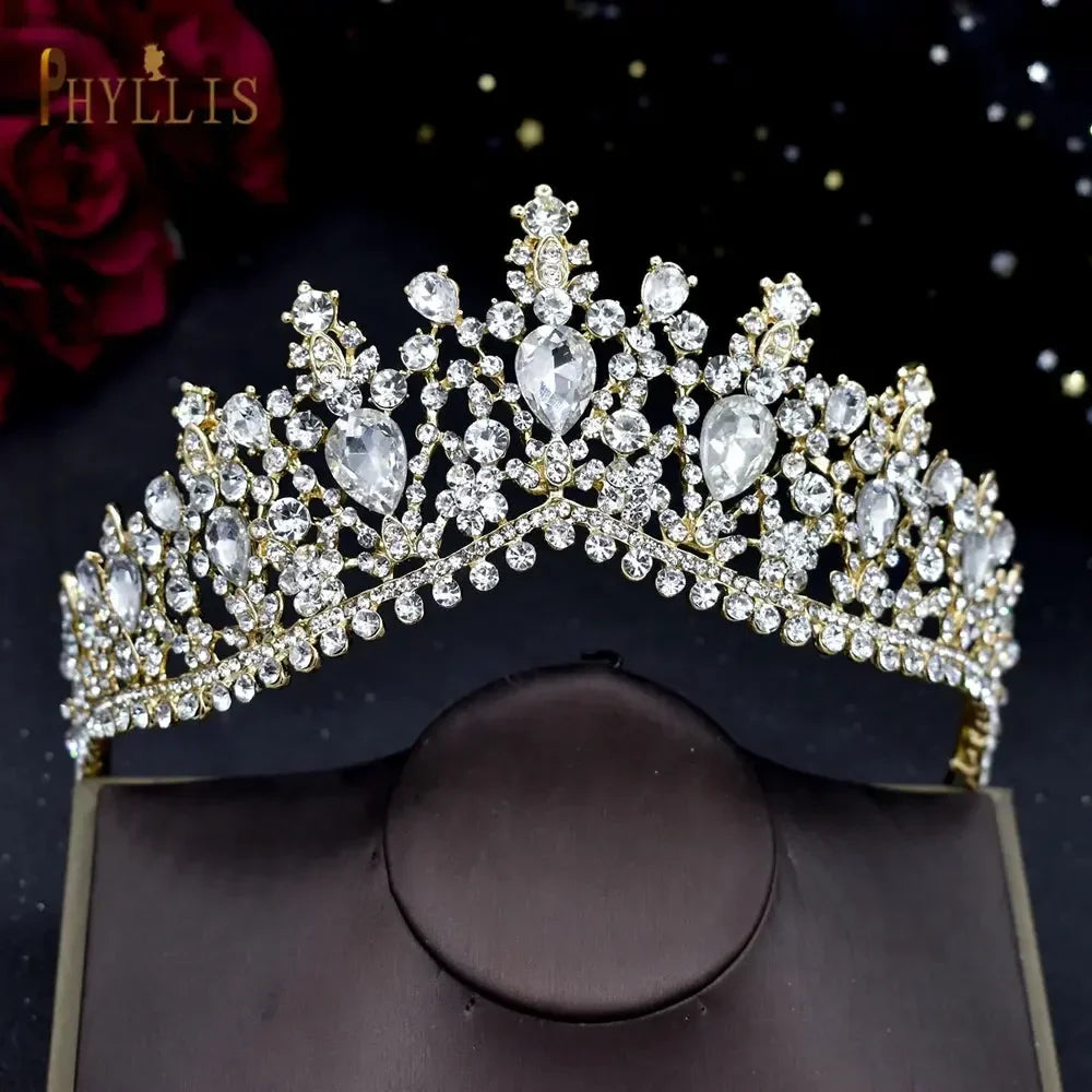 Bridal Headwear Crystal Crown