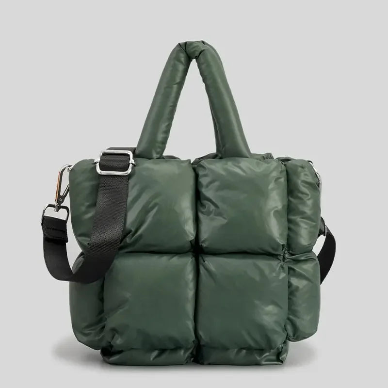 Large Tote Padded Handbag