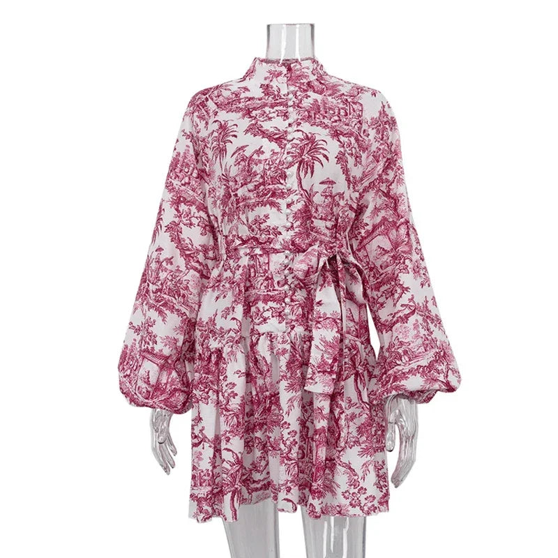 Vici Vintage Ruffled Sun Dress