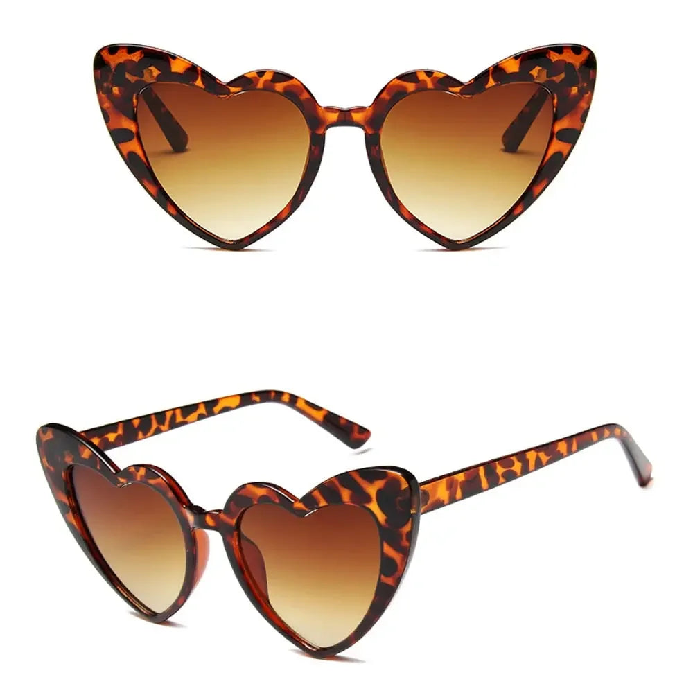 Retro Heart Sunglasses UV400