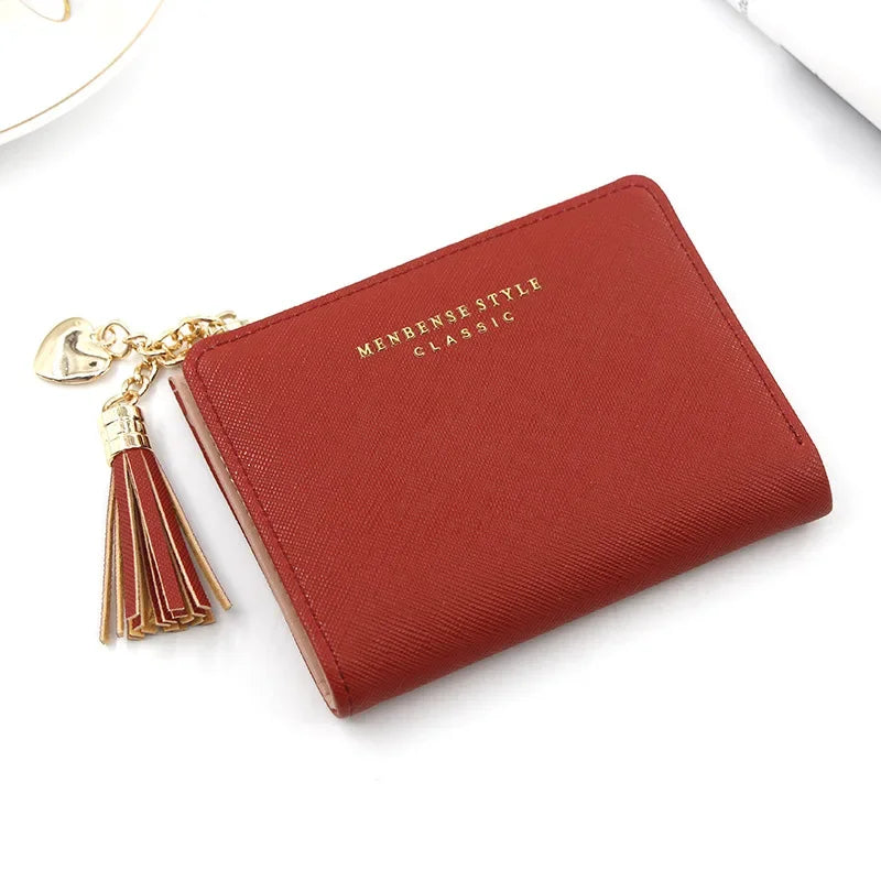 Women's Wallet Short Women Coin Purse Fashion Wallets For Woman Card Holder Small Ladies Wallet Female Hasp Mini Clutch For Girl