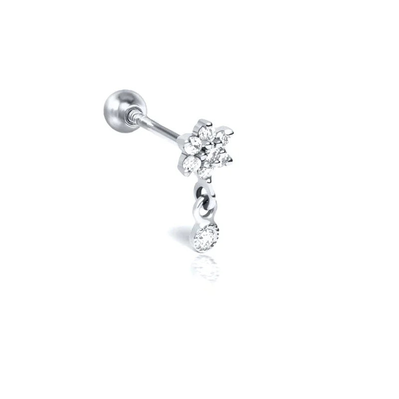 Moon Stud Earrings