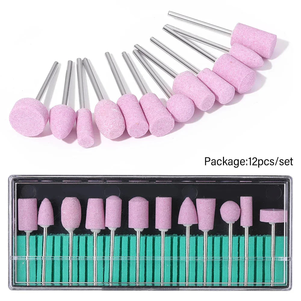 HALAIMAN Electric Nail Drill Machine Set Pedicure Grinding Equipment Mill For Manicure  Professional Strong Nail Polishing Tool